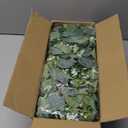 N&T NIETING 6 Pack Artificial Eucalyptus Garland with Lights, 6FT Artificial Greenery Garlands, Battery Operated Twig Vine for Room Stairs Mantle Wedding Holiday Decoration Indoor Outdoor