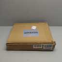 Large Drum Lamp Shades 16" Top X 16" Bottom X 10" High, Seaside village Medium Lampshades White Lampshades Natural Linen Hand Crafted- Assembly is Required, Include E26-E14-11mm Adapter Ring