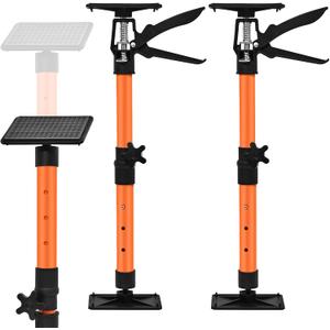 Adjustable Support Pole - Cabinet Jack, Drywall Lift, 16.2-31.9Inch Adjustable Height, Supports Up to 154lbs, 3rd Hand System for Ceiling, Cargo Bars, Cabinet Installation (16.2"-31.9" 2PC)
