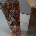 Lyrow 18 Pieces Fall Maple Leaves Table Centerpiece Metallic Foil Spray Centerpieces Autumn Party Decoration for Thanksgiving Harvest Seasonal Event Table Decor, Yellow Gold Orange Red(Classic)