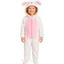 LiuSuper Baby Onesie Costume Toddler Animal Jumpsuit Cute Winter Halloween Costumes Girl Boy Newborn Infant Unisex (Cute Lamb Onesie Costume, 2-3Years)
