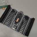 180 in 1 Electric Screwdriver Set, Power Screwdriver, Precision Screwdriver Set, 3 Torque Modes with 162 Magnetic Precision Bits, Screwdriver it for Phone Camera Computer Watch Laptop Drones (sliver-off)