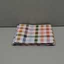 Heavy Duty Vinyl Tablecloth with Flannel Backing Waterproof Oil-Proof Plastic Table Cloth Stain-Resistant Wipeable Rectangle or Square Table Cover for Indoor and Outdoor (Color Checkered,52x70 Inch)