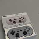 8 Bitdo Sn30 Pro Wireless Bluetooth Controller, Hall Effect Joystick Update, Retro Gamepad for Switch/Switch 2, PC, Steam Deck, Android, Raspberry PI, iPhone, iPad, macOS and Apple TV (Gray Edition)