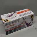 BLACK+DECKER IR1350S Professional Steam Iron with Stainless Steel Soleplate and Extra-Long Cord, Purple