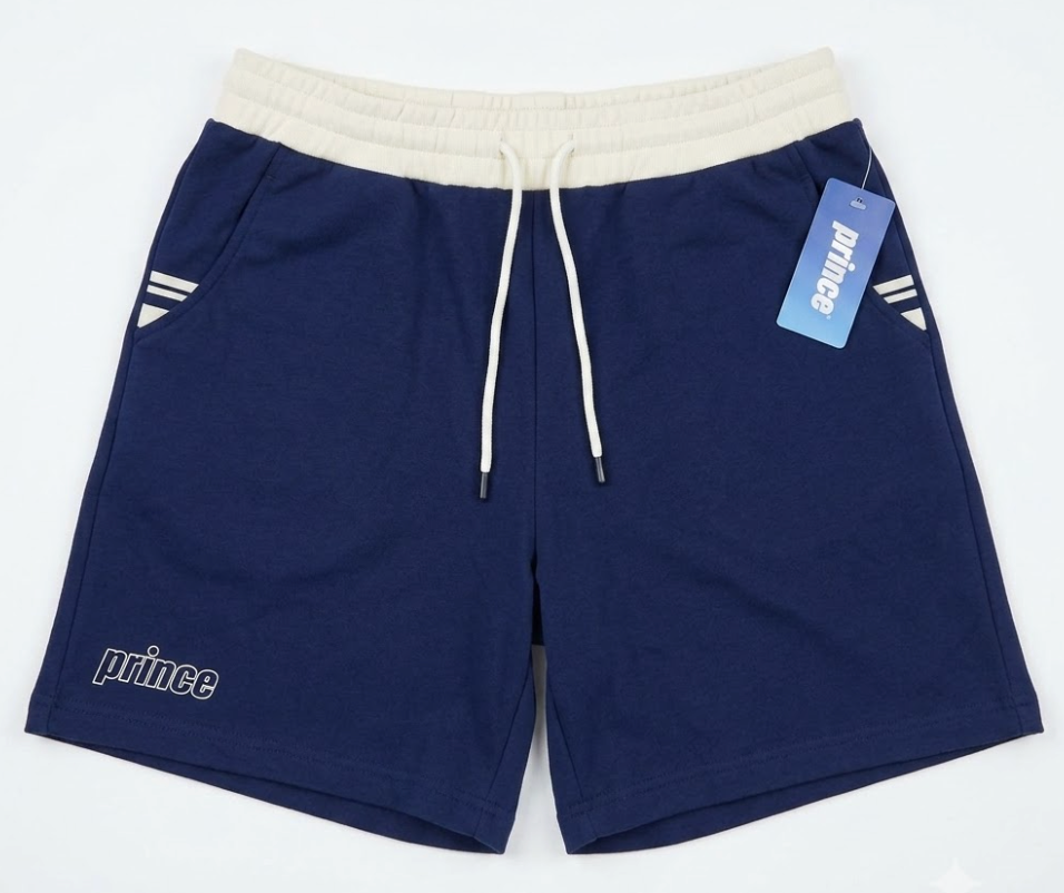 Prince Shorts with Pockets Lightweight Workout Shorts Quick Dry Basketball Shorts for Gym Running Golf Sports Medium Navy Blue