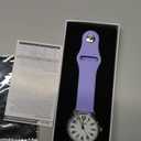 TKIIOER Nurse Watch for Nurse Medical Professionals Students Women Men, 50M Waterproof 12/24 Hour Military Time Luminous Easy Read Dial, Second Hand Watch for Nursing (Light Purple)