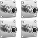 PWACCS Pressure Washer Foam Cannon Holder, 1/4" Quick Connect Automatic Foam Cannon Mount, Stainless Steel Pressure Washer Nozzle Tip Holder, Pressure Washer Accessories Storage Rack 4 Pack