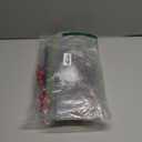 46Pcs 9.44inch artificial Norfolk pine branches, red berry stems, artificial green fir twigs for Christmas, used for making wreaths, DIY handicrafts and Christmas decorations(With light strip).