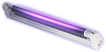 Hypool 365nm Black Light with Expandable Fixture and T5 6W Bulb, Plug and Switch Portable Blacklights Fluorescent Tube for 3D Printing Resin Curing, Cabinet, Room Decorations