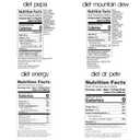 SodaStream Pepsi, MTN Dew, Energy & Dr. Pete Variety Pack, Diet, 440ml pack of 4 (EXP 07/10/26)