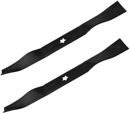 ZALANA 134149 Lawn Mower Mulching Blade Replace Husqvarna Poulan 422719 777134149 424752 532134149 - for Craftsman LT1000 LT2000 YS4500 Lawn Tractor (2 PCS) - 42" Deck