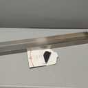 30" Upgrade Stainless Steel Stove Top Shelf, Magnetic Shelf for Kitchen, Over The Stove Spice Rack Organizer, Back of Oven Rack with Border All Around, Silver