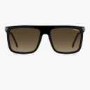 Carrera 1048/S BLACK/GREY BROWN SHADED 58/17/140 unisex Sunglasses