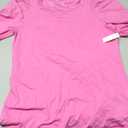 Amazon Essentials Women's Regular-Fit Twist Puff Sleeve Crewneck T-Shirt, M