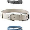Tuff Pupper Classic Heavy Duty Dog Collar | 10x Stronger Than Leather | 100% Waterproof & Odor Proof Dog Collar | Tough Rust-Proof All Metal Hardware, Large (19 - 23" Neck)