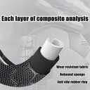 AICEL Car Steering Wheel Cover, Carbon Fiber Vehicle Steer Wheel Protector with 3D Honeycomb Design, Anti-Slip Steer Wheel Protection Guard, Universal Automotive Accessories (Coffee)