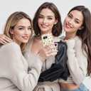 Christmas Phone Case for Google Pixel 9/9 Pro - Clear Transparent Soft TPU Case with Xmas Gingerbread Man Pattern, Cute Protective Cover for Boys Girls (6.3 Inch)