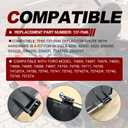 137-7046 Deflector Chute for Toro TimeCutter & Exmark Quest E-Series 42" Mowers, Compatible with Models SW4200, ZS4200S, 75742, 74665, 75748, 75749, 74667, 74677, 74705, 74711, with Mounting Hardware
