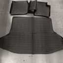 Floor Mats & Cargo Liner Compatible with Toyota Prius 2004-2009,All Weather Protection TPE, Anti-Slip Floor Mats & Trunk Mat Compatible with Prius 2004 2005 2006 2007 2008 2009 Accessories