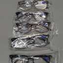 5 Pack Reading Glasses Blue Light Blocking for Women,Computer Readers with Spring Hinge