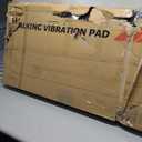 Sperax Walking Treadmill Pad with APP, 3 in 1 Under Desk Treadmill, 400W Low Noise Walking Vibration Pad with Remote Control,Portable Treadmills for Home Office (Red)