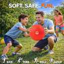8.5 Inch Kickball Set, Dodgeballs 6 Pack,12 Pack,Playground Balls for Kids&Adults, Bouncy Balls Includes Pump and Storage Bag, Handball for Outdoor & Indoor Games, Boys and Girls Gift with Gift Box