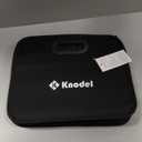 K KNODEL Car Trunk Organizer, Foldable Organizer for Car, Automotive Consoles & Organizers, Storage with Reinforced Handles (Small, Black)