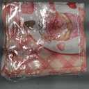 2 x Pink Valentine's Day Pillow Covers 18 x 18 Inch Set of 4, Valentines Decor Love Heart Designs Decorative Pillowcases for Home Sofa Couch Cushion Decoration