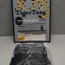 DOK TigerToes Premium Non-Slip Dog Socks for Hardwood Floors - Extra-Thick Grip That Works Even When Twisted - Prevents Licking, Slipping, and Great for Dog Paw Protection (X-Large) (Classic Grey)