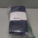 Blue Needles Solid Cloth Napkins Set of 12 Navy Blue 100% Cotton Dinner Napkins 18x18 inches - Soft, Reusable, Absorbent & Washable Linen, Ideal for Wedding Events, Parties & Everyday Use