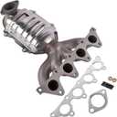 GELUOXI Manifold Catalytic Converter Replacement for Kia Rio Hyundai Accent 4 Cyl 1.6L 2006-2011 641529 757518