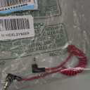 3.5mm TRS to TRS Patch Cable Cord Wire for Canon, Nikon & Other Cameras with 3.5mm Mic Jack, Compatible with Rode VideoMicro, Wireless GO II, Movo, GoPro Pro with Mic Adapter & Other External Mics