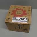 Elk and Friends Kids 7.8 Porcelain White Plates with Silicone Sleeves | Divided Plates | Suitable for Kids/Toddlers | Microwave & Dishwasher Safe | Non Slip | Snack Dishes (Sage/Misty Blue)