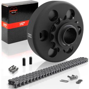 1PZ DH7-E4F Go Kart Clutch 1" Bore 14 Tooth with #40/41/420 Chain Predator 212 Centrifugal Clutch 14T for Go Kart Minibike and Fun Kart Engine 8-13 HP