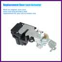 No.6F2Z-1743150-A Rear Tailgate Trunk Lift Gate Latch Lock Actuator Fit for Ford Freestar 2004-2007 for Mercury Monterey 2004-2007 Premium Fit Design