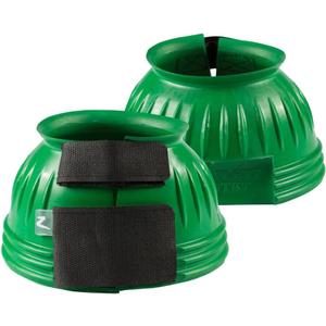 HORZE No Turn Overreach Rubber Bell Boots for Horses - Green - XL HORZE No Turn Overreach Rubber Bell Boots for Horses - Green - XL