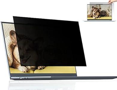 Laptop Privacy Screen 14 Inch Compatible with Lenovo/ HP Envy/ Dell/ Acer/ Samsung/ Asus/ Toshiba, Removable 16:9 Aspect Ratio Privacy Screen Protector for 14 Inch Laptop, Anti Glare Blue Light Privacy Filter, Laptop Screen Privacy Shield 14 In by Mamol