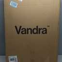 Vandra Arc - Scandinavian Stadium Seat with Back Support & BenchLock - Wide Padded Bleacher Chair with Cushion & Arc Recline Arm Rest for Bleachers