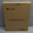 EasyPAG 5 Pocket Mesh Wall File Organizer, Hanging Paper Folder Holder with Classify Label, Vertical Wall Mount Mail Organizer for Office Home Classroom, Black