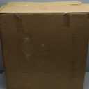 Pre Lit Pop Up Christmas Tree with Lights, 6FT Flocked Pre Decorated Collapsible Christmas Tree with Ribbons, Christmas Ornaments, Bow, Pouch for Home Office Party Holiday Decor