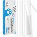 OBSEDE Cat Scratch Furniture Protector from Claws, Couch Corner Plastic Cover Adhesive Clear Flexible Sofa Guard Single Side Sticky Deterrent Training Tape Easy to Apply, 11.8 in × 196.8 in, 2 Pack