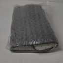 Dog Bed for Crate High Resilience Foam Crate Pad Mat for Medium Large Dogs Washable Anti-Slip,35" x 22",Dark Gray