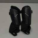 Upgraded Soccer Shin Guards for Kids Youth Adults, CE Certified AirsFish Shin Guard Sleeves Protection Gear for Boys Girls Soccer Games EVA Cushion Reduce Shocks and Injuries (Medium, Black)