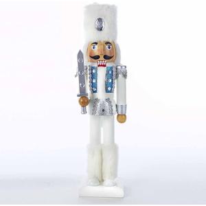Kurt Adler Russian Nutcracker, 15-Inch, White