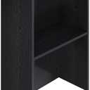 Podium Stand,Wooden Speaking Lectern,Lectern Podium for Classroom,Churches,Auditorium,Meeting Room,Reception Desk of Podium with Adjustable Shelf(Black)