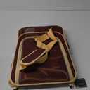 Large Cat Carrier Soft Dog Carrier for Small Dogs Pet Bag Carriers for Cat Dog Travel Bag Large Small Dog Puppy Kitten Rabbit Bunny Airline Approved for Traveling (M Brown) (17" x 12" x 11")