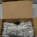 JMEXSUSS 200 LED String Lights Indoor Outdoor Clear Wire, Connectable Warm White Christmas String Lights for Bedroom, 66 Ft Twinkle Fairy Light Plug in for Wedding Home Tree Yard Patio Spring Decor