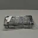 EUDELE Adhesive Shower Caddy, 5 Pack Rustproof Stainless Steel Bath Organizers With Large Capacity, No Drilling Shelves for Bathroom Storage & Home Decor (Black)