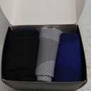 FITRELL 3 Pairs Compression Socks for Women and Men 20-30mmHg-Circulation Support Socks (Small-Medium, Black/Grey/Navy)